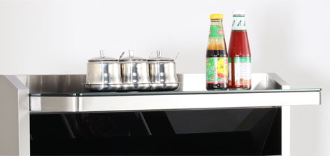 貼心的置物臺設(shè)計