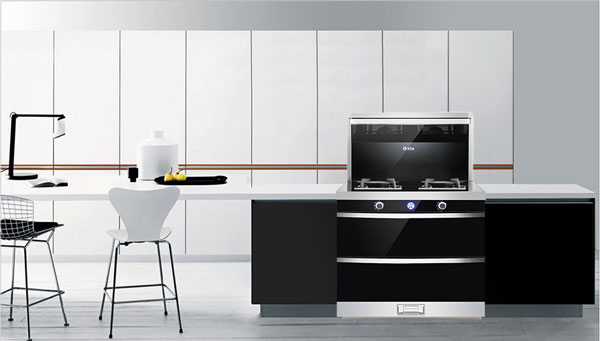 藍(lán)炬星集成灶廚房