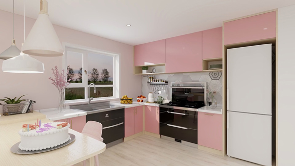 藍炬星集成灶廚房