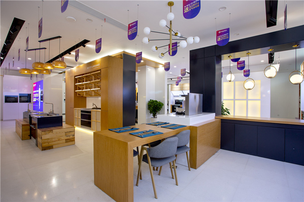 藍(lán)炬星集成灶線下門店