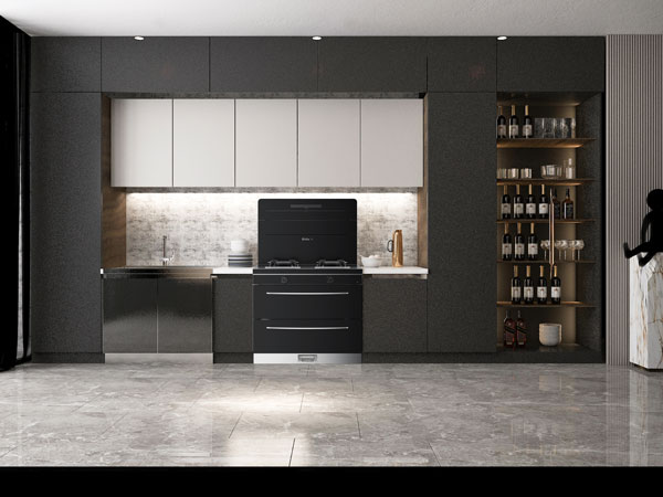 藍(lán)炬星集成灶廚房