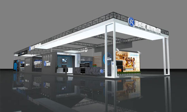 藍(lán)炬星集成灶展位